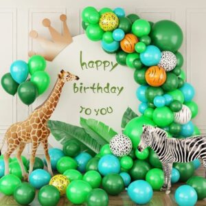 Premium Set Balona „Safari Jungle“ – Sa životinjskim print šarama