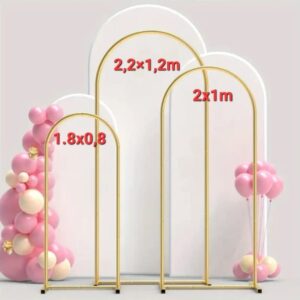 Set 3 metalna luka za balone i dekoracije