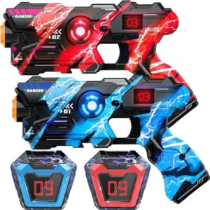 Laser Tag set 2 pistolja 2 prsluka igracka pistolji