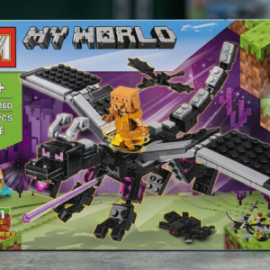 Minecraft My World Gejmerski Set Kockica "Ender Dragon i Zlatni Vitez" (283+ kom)