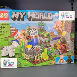 Minecraft My World Gejmerski Set Kockica "TNT Avantura i Bijeli Konj" (215 kom)