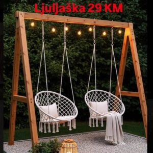 Bahama ljuljaška u bijeloj boji 1kom