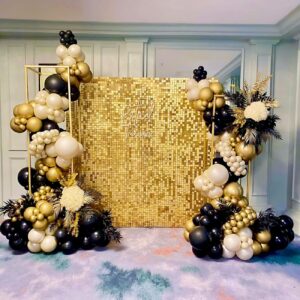 Shimmer wall glamurozna pozadina zlatna boja