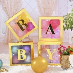 Kutije za balone BABY 4/1 zlatna boja