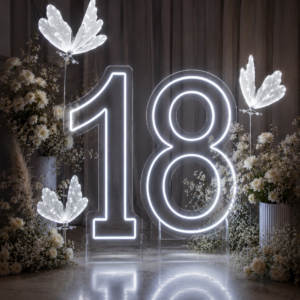 LED BROJ 18 PLEXIGLAS 86CM VISINA