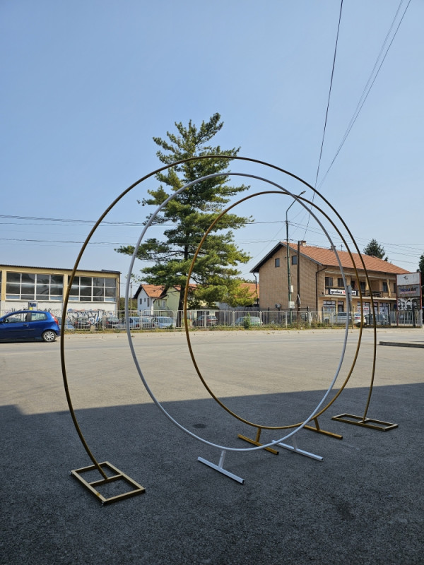 Luk za balone krug metalni 2m precnik PRODAJA - Image 2