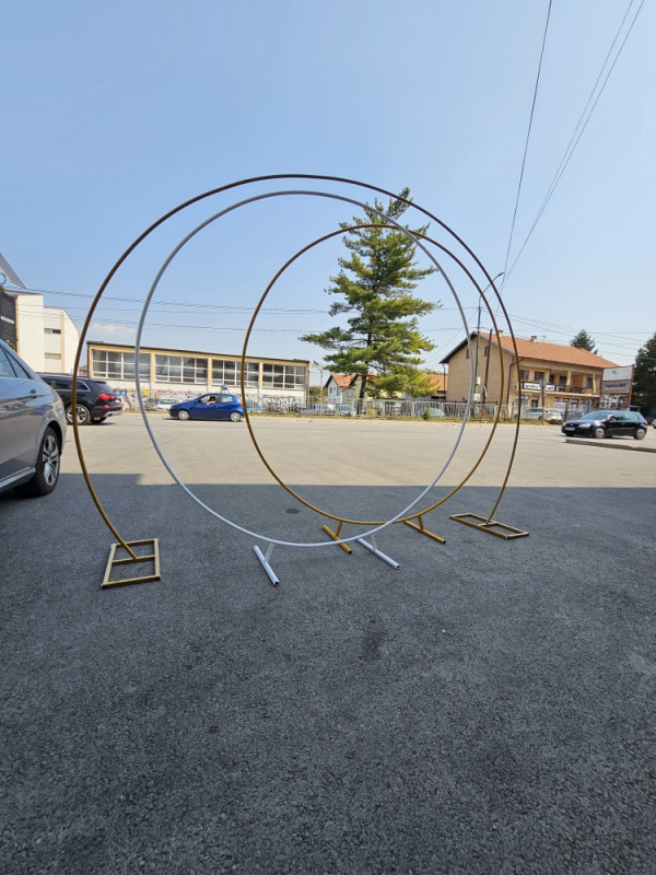 Luk za balone krug metalni 2m precnik PRODAJA - Image 4