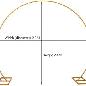 Luk za dekoraciju metalni 3x2.4m sklopivi PRODAJA