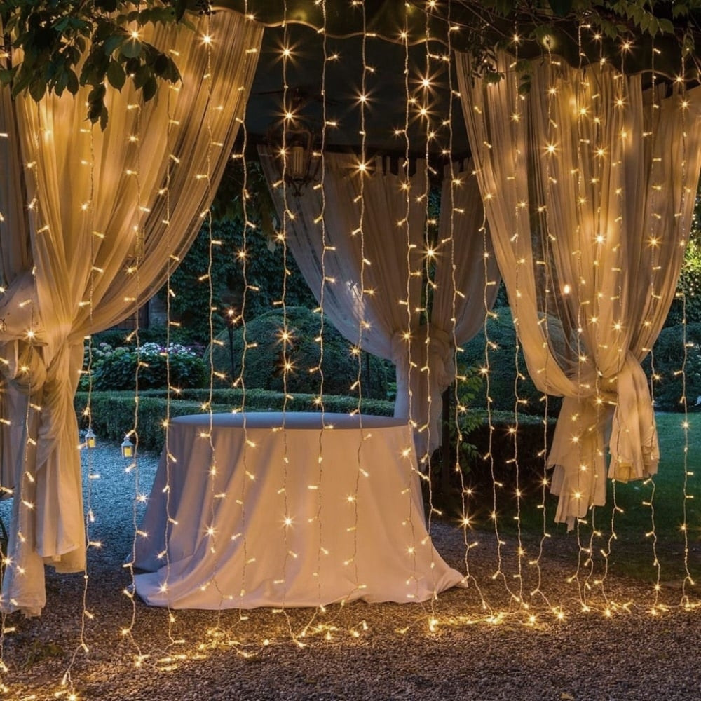 Led zavjesa lampice 3x2 magicna svijetleca - Image 3